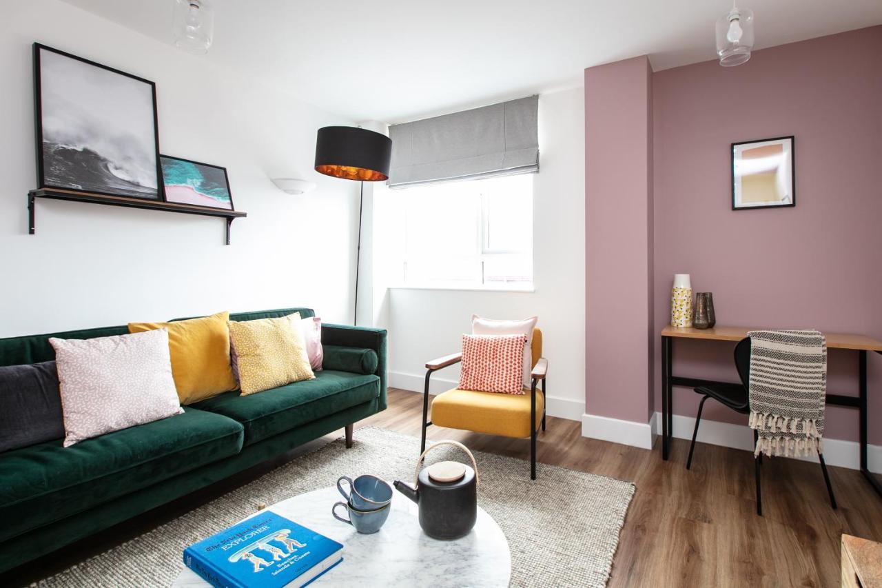 بريستول City Centre - Free Parking - Stylish 2 Bedroom Apartment المظهر الخارجي الصورة